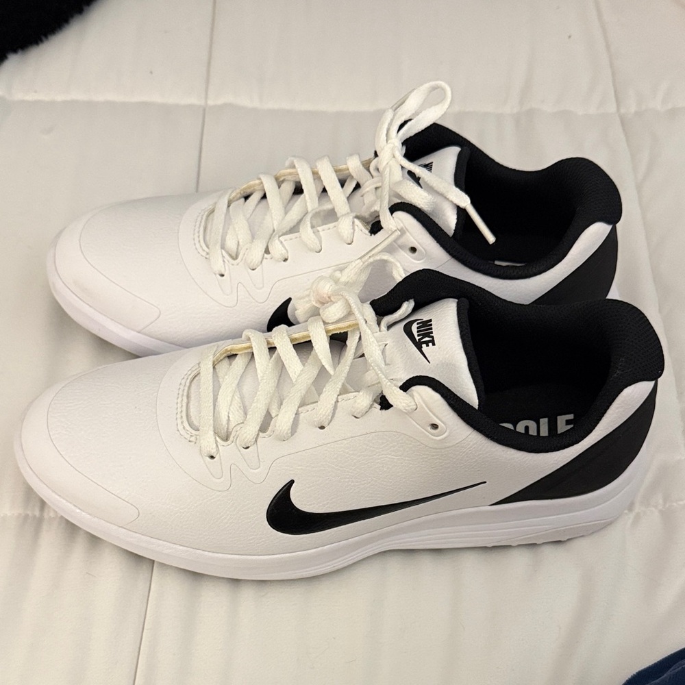 Nike Women’s Golf White and Black Athletic Shoes
